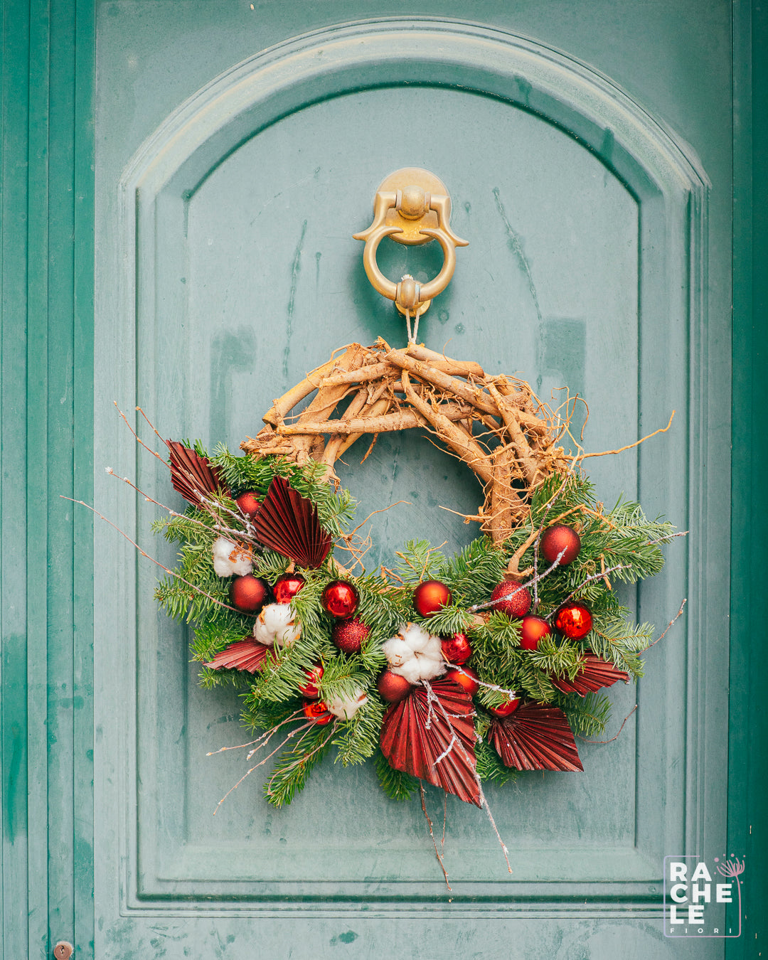 Fuoriporta Ghirlanda Rustico