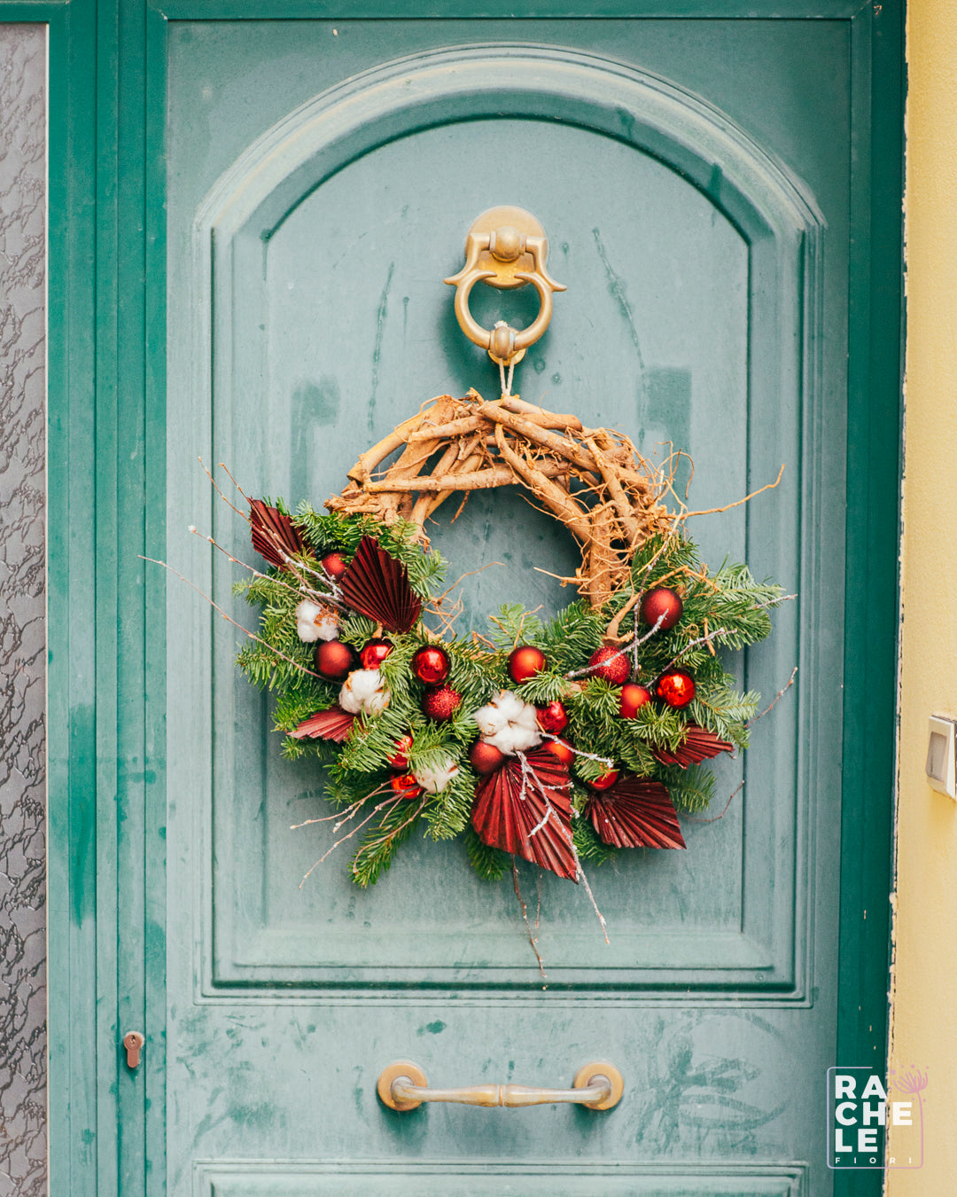 Fuoriporta Ghirlanda Rustico