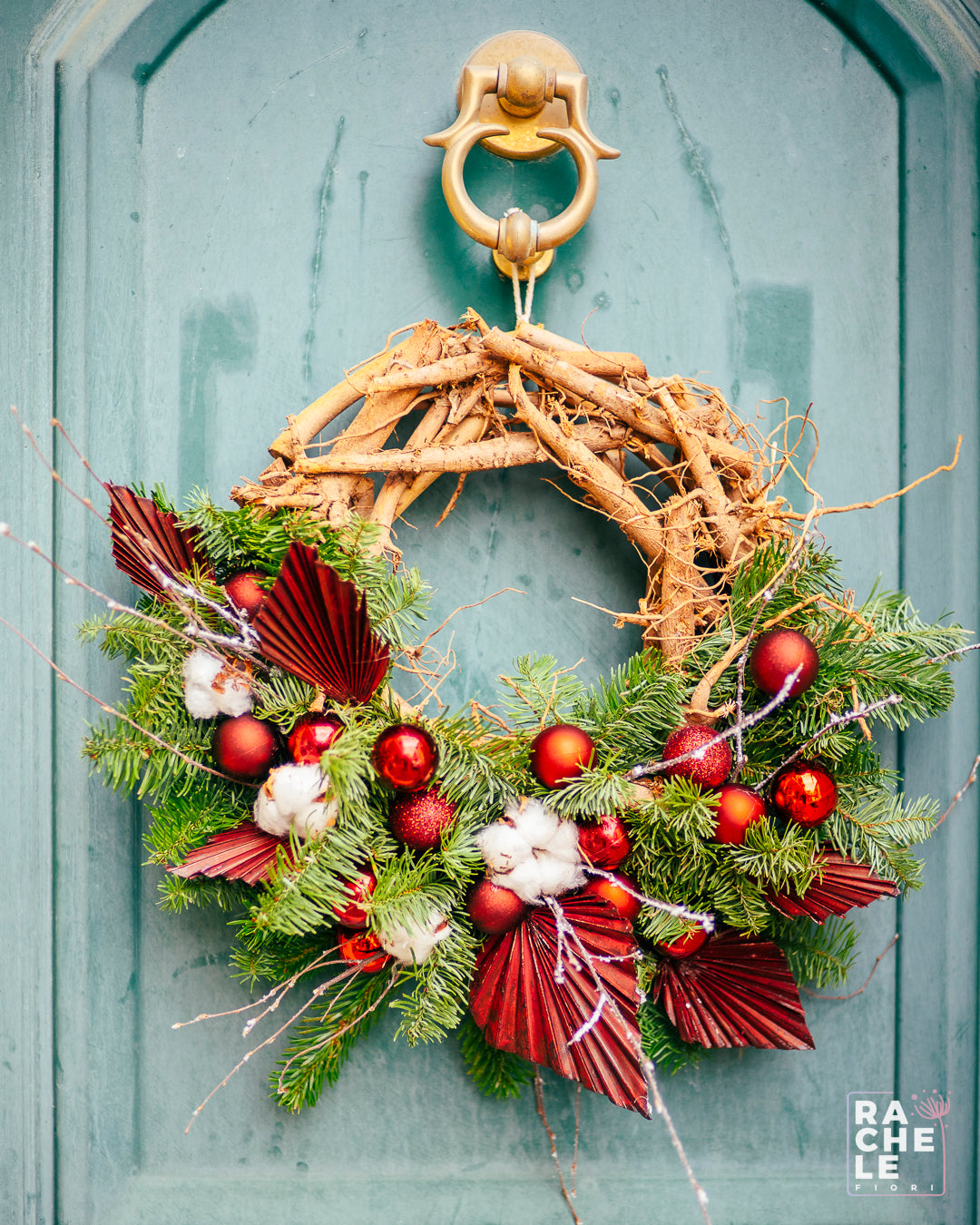 Fuoriporta Ghirlanda Rustico