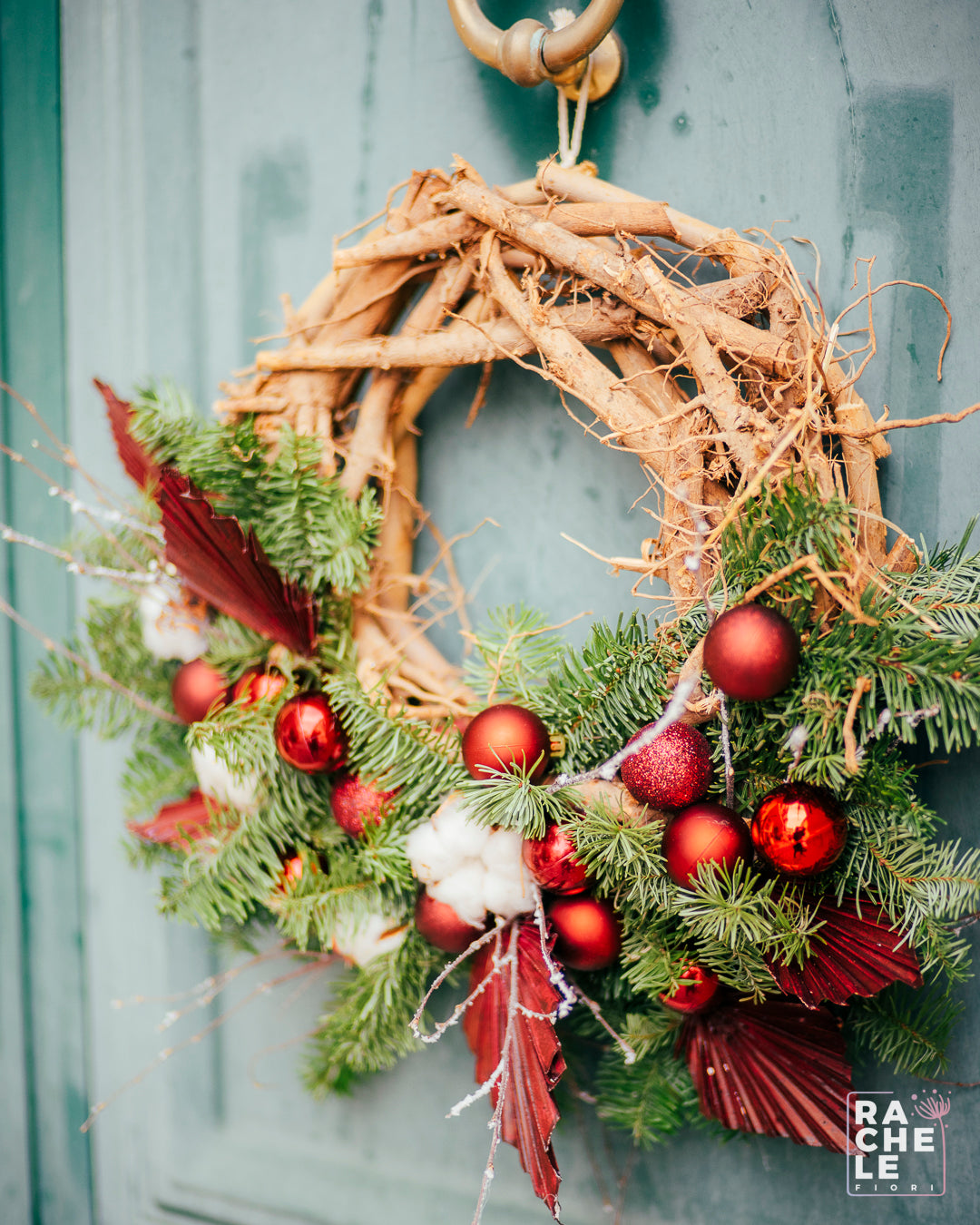 Fuoriporta Ghirlanda Rustico